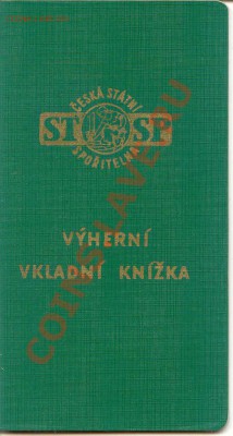 Сберкнижки Чехии 1935,1939,1988 годов - Sb1988_0