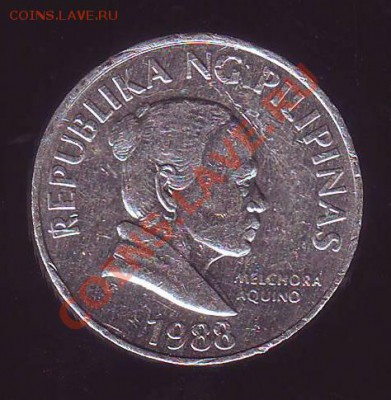 ФИЛИППИНЫ.5 СЕНТИМО. 1988. до 20.11.12 в 22.00мск - филиппины 5 сентимо 1988 1.JPG