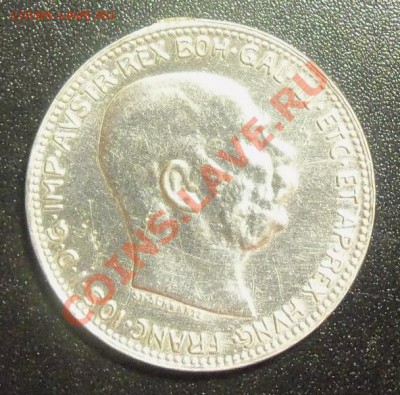 (Ag) Австрия 1 крона 1916г до 20.11.12 в 22.оо - 101_2486
