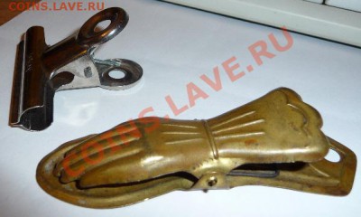 Перчатка из меди. Штамповка. 10 на 6 см - P1010708.JPG