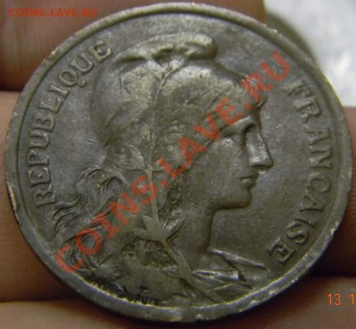 10 сантимов Франция 1916г. - DSCN3623_thumb