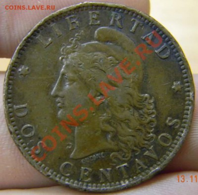 2 сентаво Аргентина 1891г. - DSCN3625_thumb