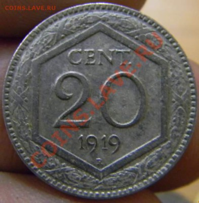 20 чентезимо Италия 1919г. - DSCN3626_thumb
