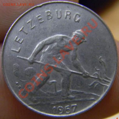 1 франк Люксембург 1957г. - DSCN3767_thumb