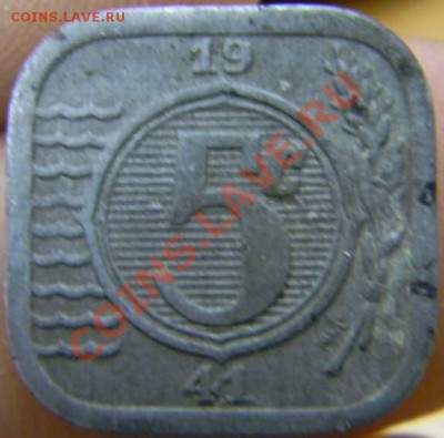 5 центов Нидерланды 1941г. цинк - DSCN3774_thumb