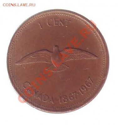 КАНАДА.ЦЕНТ.1967.ПТИЦА.до 21.11.12 в 22.00мск - Канада 1 цент 1967 птица 2.JPG