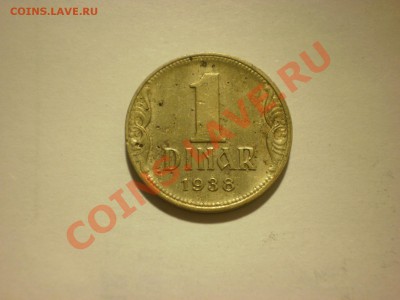 Югославия 1 динар 1938 до 17.11. в 22:00 - PA180157.JPG