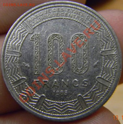 100 франков Габон 1985г. - DSCN3784_thumb