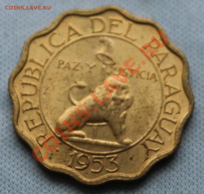 ПАРАГВАЙ 15с  1953г. ЛЕВ волнистая  до 21.11.12г. в 22-00 - IMG_3561.JPG
