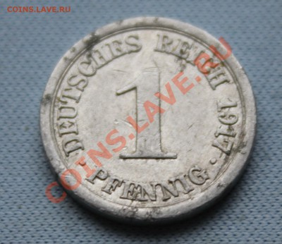СТАРАЯ ГЕРМАНИЯ 1 пф.1917г.  до 21.11.12г. в 22-00 - IMG_2822.JPG