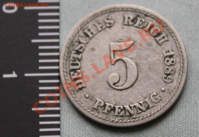 СТАРАЯ ГЕРМАНИЯ 5 пф.1889г.  до 21.11.12г. в 22-00 - IMG_2106.JPG