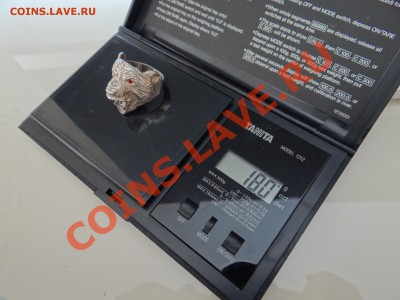 Серебряная Печатка "МЕДВЕДЬ"(925пр.) размер 21,5-22 - DSC03802.JPG