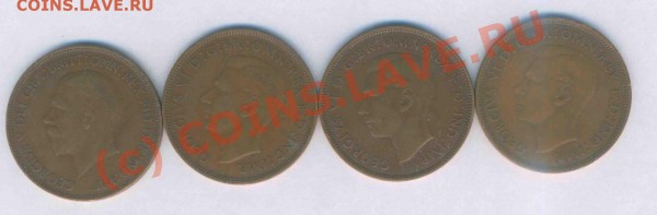 Набор монет Англии, норм. сост. до 10.10.2009г. 21.00 - 18