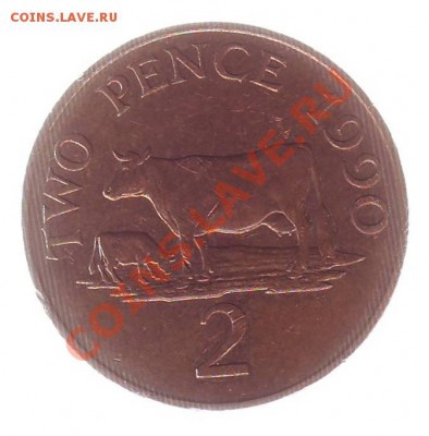 ГЕРНСИ.2 ПЕНСА.1990г. до 22.11.12 в 22.00мск - Гернси. 2 пенса. 1990. 2.JPG