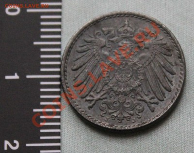 СТАРАЯ ГЕРМАНИЯ 5 пф.1920г. СТАЛЬ. до 21.11.12г. в 22-00 - IMG_2123.JPG