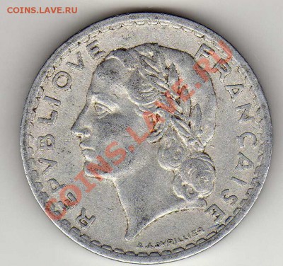 ФРАНЦИЯ 5 ФРАНКОВ 1945 ДО 22.11.12 В 22.00МСК (3299) - img327