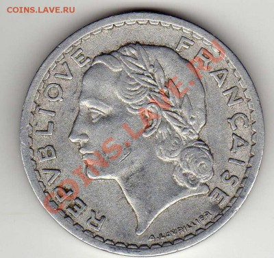 ФРАНЦИЯ 5 ФРАНКОВ 1947 ДО 22.11.12 В 22.00МСК (3299) - img328