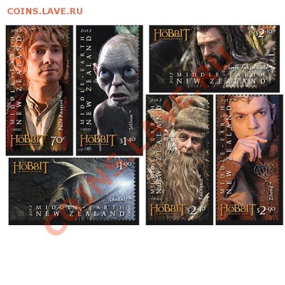 Хоббит: Неожиданное путешествие The Ultimate Collection - Stamp-Set