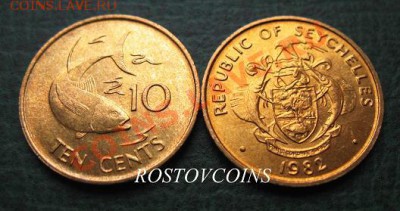  прайс на 24 марта 2013 г. - 57 СЕЙШЕЛЫ 10 центов 1982 г. ТУНЕЦ = 30.JPG
