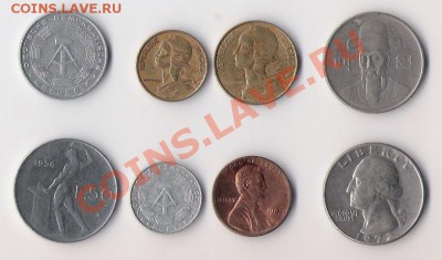 8 иностранных монет ( до 22.11.2012г в 22:00 Мск) - иностр1