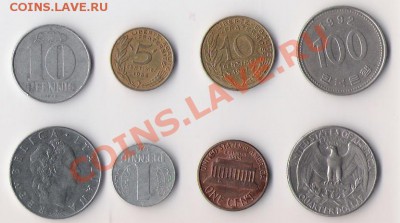 8 иностранных монет ( до 22.11.2012г в 22:00 Мск) - иностр2