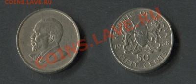 Кения 50 центов 1968 - Кения-50-центов-1968
