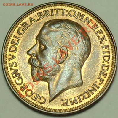 ВЕЛИКОБРИТАНИЯ - ФАРТИНГ 1926 - до 26 НОЯБРЯ - 334