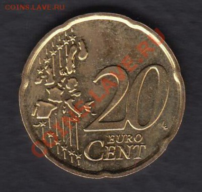 Сан-Марино 20 центов 2007 до 23.11.2012 22-00 - евро р