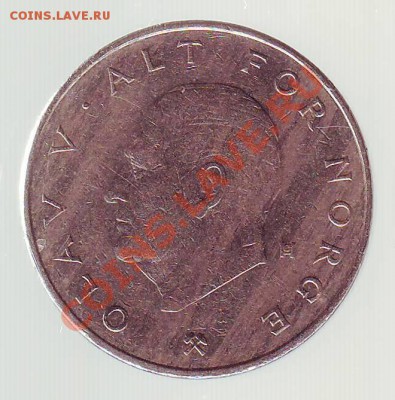 НОРВЕГИЯ. КРОНА.1982.до 27.11.12 в 22.00мск - Норвения. крона 1982 1.JPG