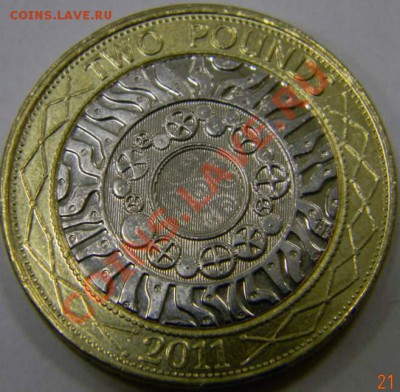 2 фунта Британия БМ 2011г. юбилейка - DSCN3883_thumb