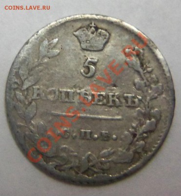 5 копеек 1813г. ( серебро) - 100_3516.JPG