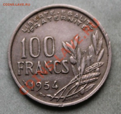 СТАРАЯ ФРАНЦИЯ 100 франков  1954г. до 27.11.12г. в 22-00 - IMG_3685.JPG