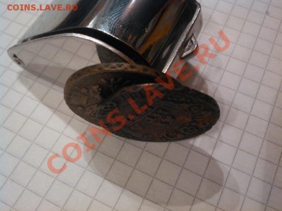Деньга 1731г. (одна черта над голом), деньга, отл. 1737г. - IMG_20121122_104513