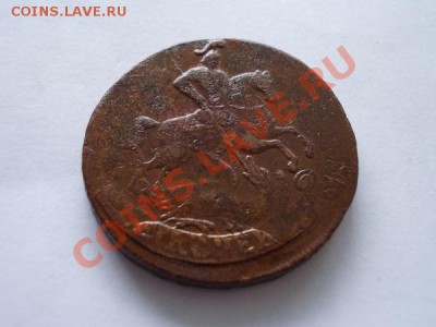 Две копейки 1757г.перечекан,в сохране до 25.11.12г. в 21:00 - 1