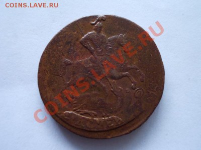 Две копейки 1757г.перечекан,в сохране до 25.11.12г. в 21:00 - 2