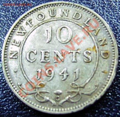 U23 Ньюфаундленд 10¢ 1941с до 28.11 в 22°° - U23 NFLD 10c 1941_1