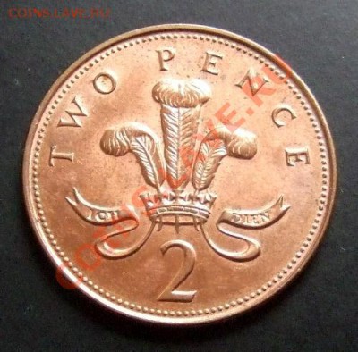 ВЕЛИКОБРИТАНИЯ 2 пенса (1999) до 26.11 (22.00) - Великобритания 2 пенса (1999) Р
