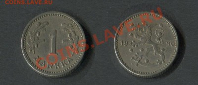 Финляндия 1 марка 1930 - Финляндия-1-марка-1930