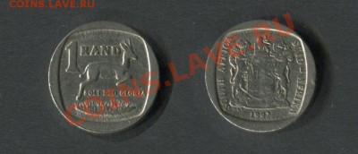 ЮАР 1 ранд 1992 - ЮАР-1-ранд-1992