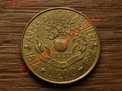 Италия 200 лир 1994 карабинеры до 25.11.12 в 13.00 М - IMG_6766