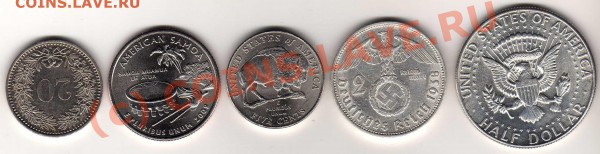 Half Dollar 1964, 2 марки 1938 е и мелоч - img086