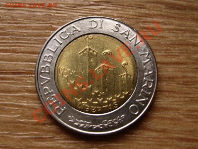 Сан Марино 500 лир 1993 биметал до 25.11.12 в 13.00 М - IMG_6504