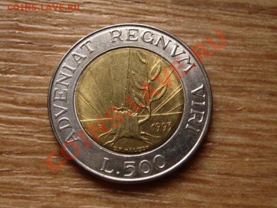 Сан Марино 500 лир 1993 биметал до 25.11.12 в 13.00 М - IMG_6503