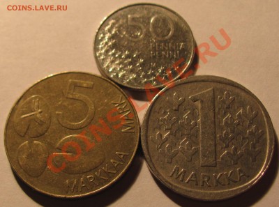 три монеты fin до 23.11.12 - аук1