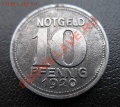 1920, Кобленц, 10 пф, до 27.11 в 21-00 мск - нот соблец а