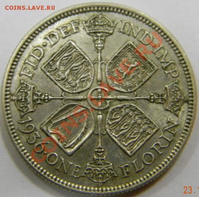 флорин Британия 1936г. XF - DSCN4024_thumb