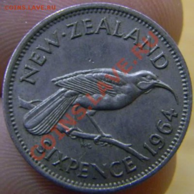 6 пенсов Новая Зеландия 1964г. - DSCN3987_thumb