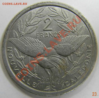 2 франка Новая Каледония 1977г. - DSCN4042_thumb