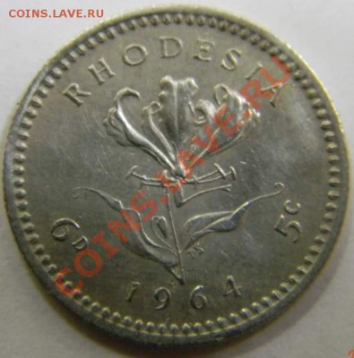 6 пенсов Родезия 1964г. - DSCN4050_thumb