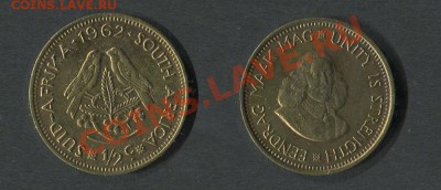 2 цента 1962 - ЮАР-1_2-цента-1962
